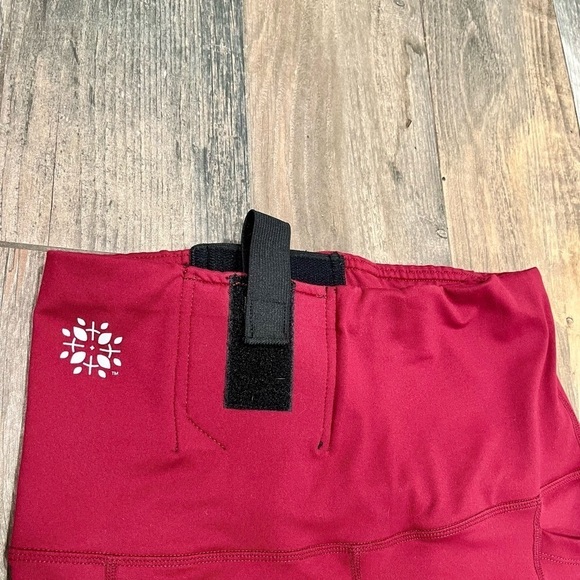 Tactica Defense Fashion Conceal Carry Leggings pant Women's Size Medium Merlot - Picture 5 of 11